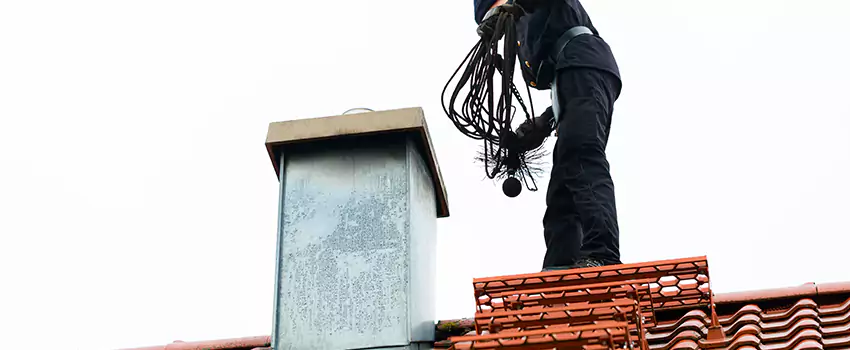 Chimney Brush Cleaning in La Habra, California