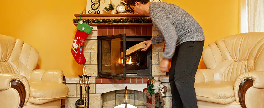 Gas to Wood-Burning Fireplace Conversion Services in La Habra, California