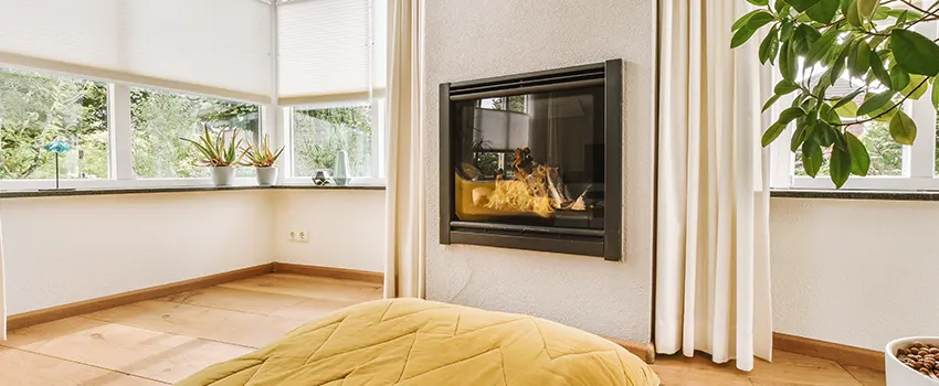 Residential Fireplace Ceramic Glass Installation in La Habra, CA