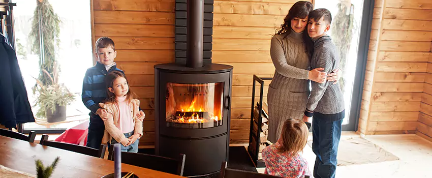 Morso Cast Iron Fireplace Insert Installation in La Habra, California