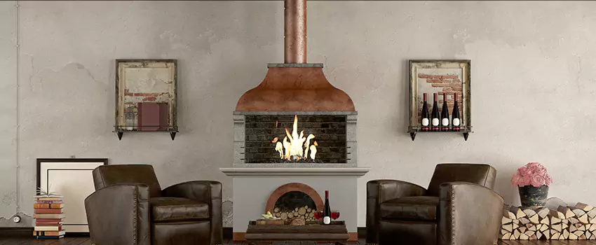 Thelin Hearth Products Providence Pellet Insert Fireplace Installation in La Habra, CA