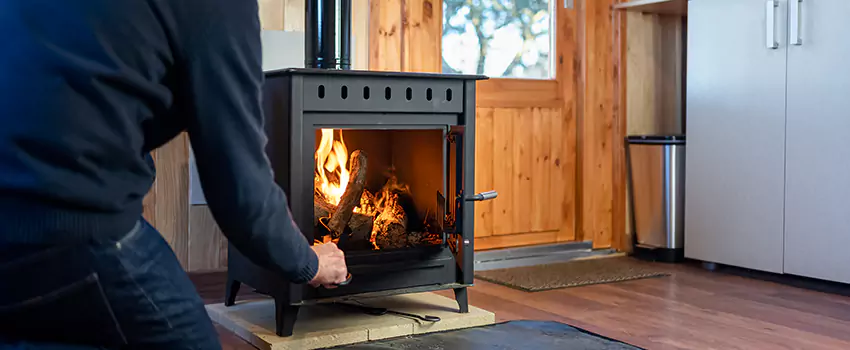 Open Hearth Wood Fireplace Installation in La Habra, CA