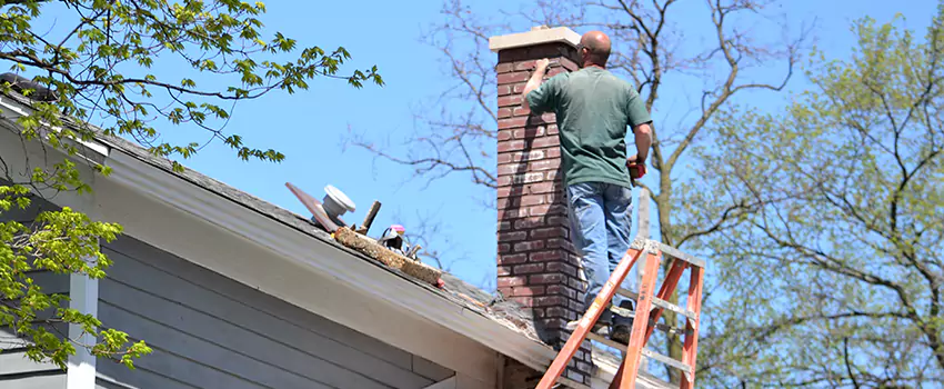 Vinyl and PVC Chimney Flashing Installation in La Habra, CA