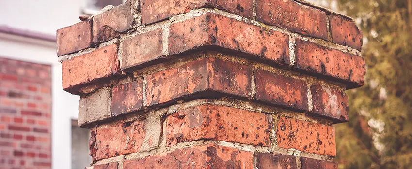 Cracked Chimney Bricks Repair Cost in La Habra, California