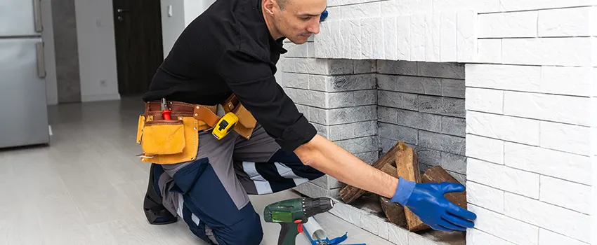 Fireplace Damaged Damper Frame Repair Services in La Habra, California