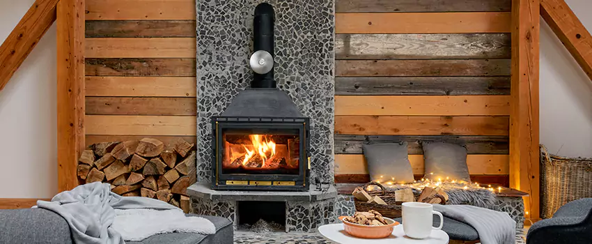 Thelin Hearth Products Direct Vent Gas Stove Fireplace Inspection in La Habra, California